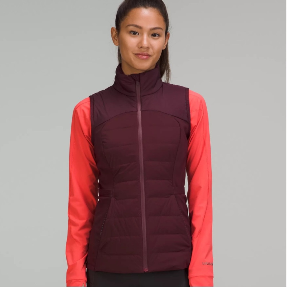 Lululemon Women Down for It All Vest Cassis Size 0